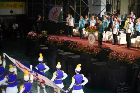 2018年5月24日行政院長賴清德出席107年全國身心障礙國民運動會開幕典禮-2　共3張