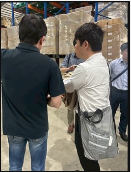 聯合物價稽查小組實地稽查情形 　共3張