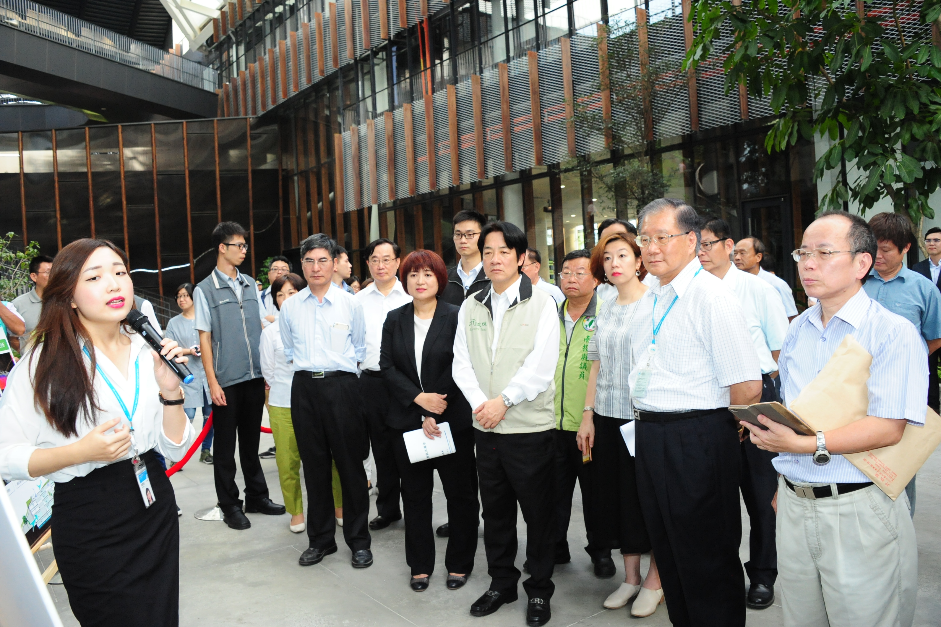 視察中興新村   賴揆：儘速提出對策解決閒置問題