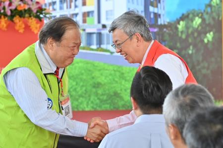 2023年6月30日行政院長陳建仁出席「文學·好室」社會住宅開工動土典禮2 　共8張