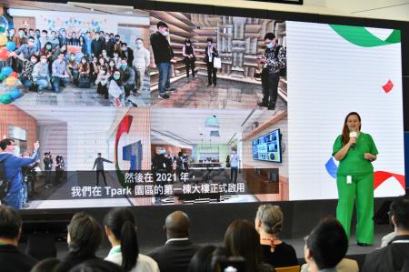 陳院長今(25)日出席「智造AI與硬體未來- Google台灣新辦公室開幕」照片 共15張　共15張