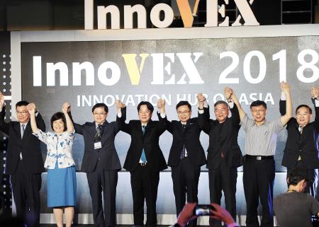 2018年6月6日賴清德院長出席InnoVEX 2018國際新創特展開幕式。107.6.6S__3268652