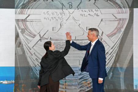 2026年9月1日行政院長卓榮泰出席大彰化西南第二階段及西北離岸風場完工暨運維儀式 　共5張