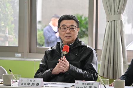卓院長今（11）日訪視衛生福利部北區兒童之家照片 共7張 　共7張