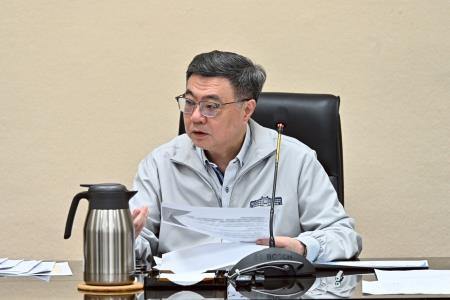 2026年6月8日行政院長卓榮泰主持「因應中東衝突民生安定專案會議」 　共2張