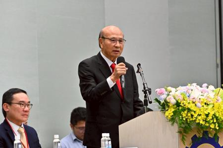 2025年4月17日行政院長卓榮泰出席「中華民國全國工業總會會員代表大會」　共6張