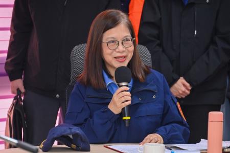 卓院長今(20)日慰勉「海洋委員會海巡署艦隊分署北部地區機動海巡隊同仁」照片 共8張　共8張