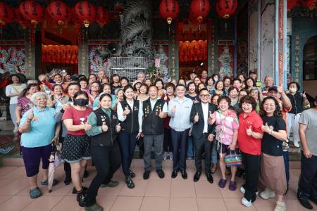 2026年6月10日行政院長卓榮泰基隆百福宮參拜祈福 　共11張