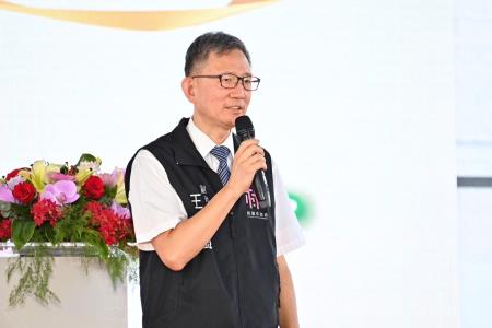 2023年5月28日行政院長陳建仁出席「國道1號五股交流道增設北入及北出匝道改善工程」暨「國道1號林口交流道改善工程」祈福動土典禮4 　共8張