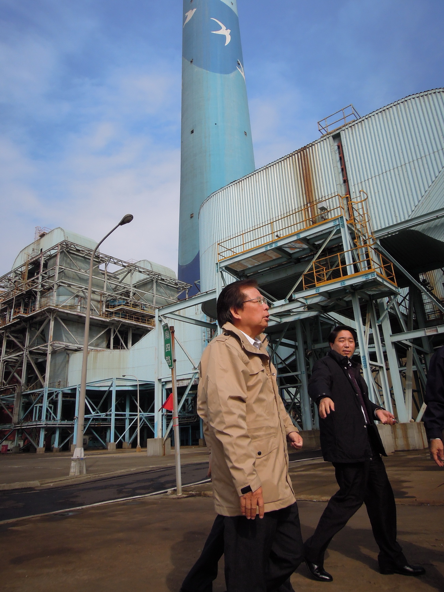 國土保育專案小組視察火力發電廠、地層下陷及違規種植檳榔問題 　共4張
