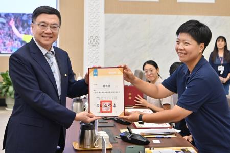 2024年9月9日行政院長卓榮泰出席「體育暨運動發展部諮詢小組第1次會議」