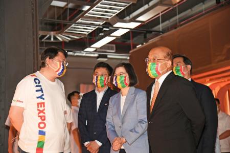 2022年6月10日行政院長蘇貞昌出席2022城市博覽會開幕典禮2　共11張