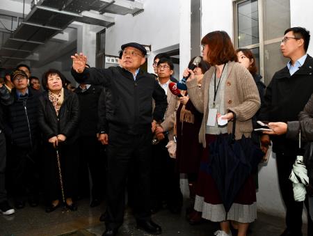 2019年12月6日行政院長蘇貞昌參訪國家人權博物館白色恐怖景美紀念園區_2