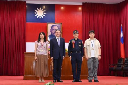 2024年6月13日行政院長卓榮泰出席113年警察節慶祝大會。　共7張