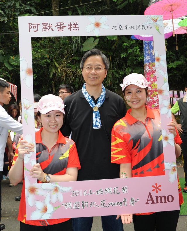 張揆為新北客家桐花祭開場 邀國人共賞千年桐之美 　共4張