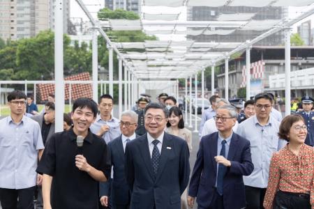 2026年8月19日行政院長卓榮泰出席文化部「晴空季」記者會 　共8張
