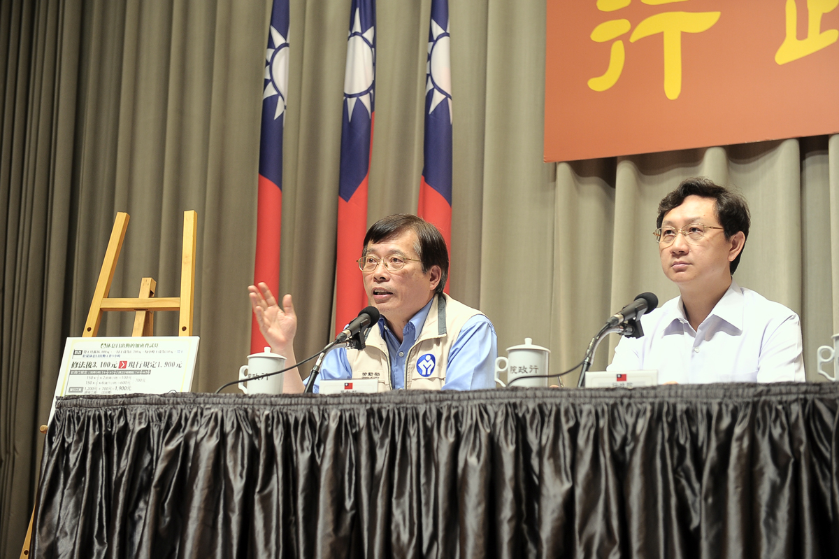 勞基法修正草案近日內將送立法院審議 　共3張