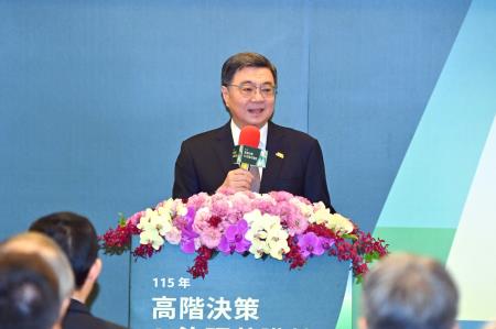 2026年5月15日行政院長卓榮泰出席高階決策AI治理共識營 　共4張