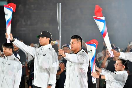 2026年10月17日行政院長卓榮泰出席「115年全民運動會」開幕典禮 　共8張