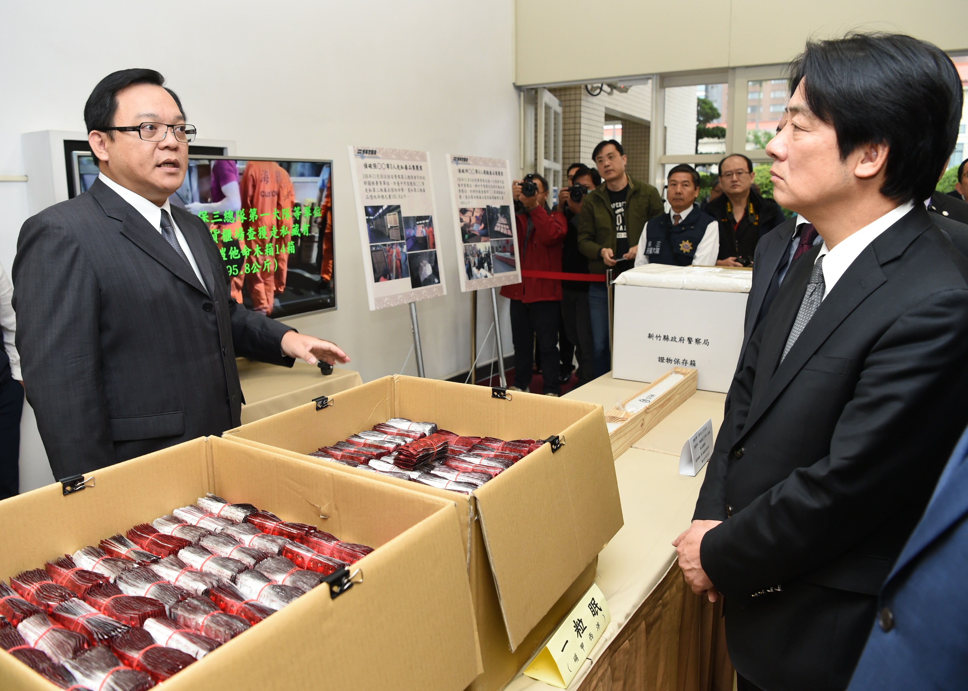 視察新世代反毒策略執行現況 賴揆：緝毒工作為國為民 沒有妥協空間　共8張