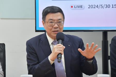 [新聞照片]卓院長今(30)日拜會立法院民眾黨團照片 共3張　共3張