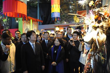 院長參觀2018台灣國際蘭展-3　共7張