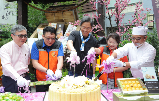 張揆為新北客家桐花祭開場 邀國人共賞千年桐之美 　共4張