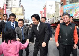 行政院長賴清德鹿港天后宮參拜祈福