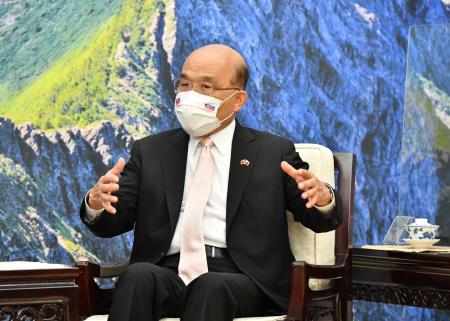 2022年6月6日行政院長蘇貞昌接見斯洛伐克國會及布拉提斯拉瓦省聯合訪問團 _5_　共8張
