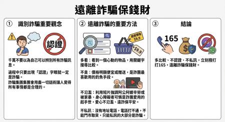 遠離詐騙保錢財 　共3張