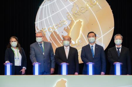 2022年8月30日行政院長蘇貞昌出席聯合國反貪腐公約第二次國家報告國際審查會議開幕式3　共4張