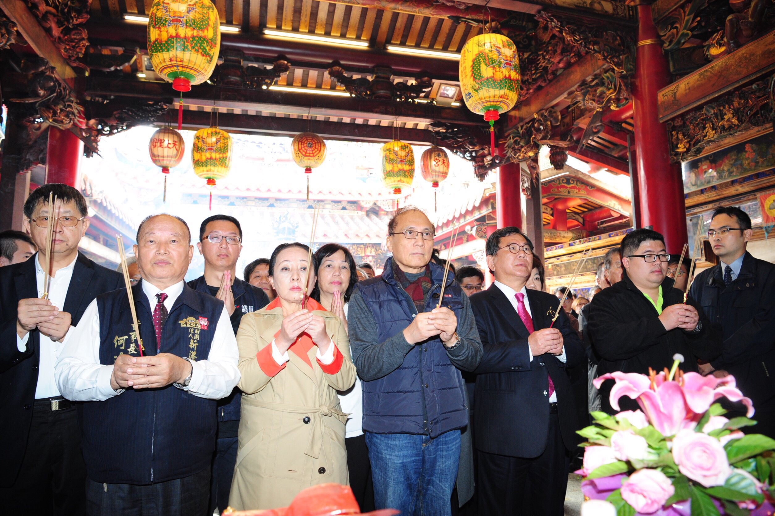 林揆初四赴新港奉天宮等參拜祈福   祈求社會平安祥和　共12張