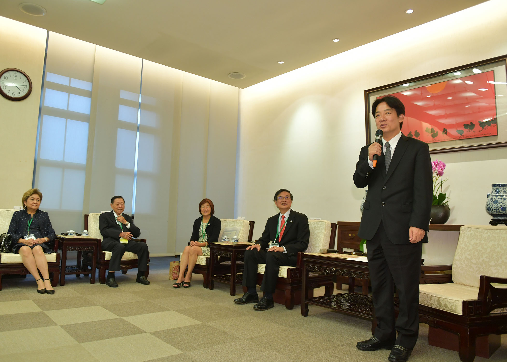 接見「北美華人會計師協會」回國訪問團 賴揆肯定僑胞傑出表現　共5張