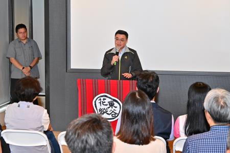 2024年10月26日行政院長卓榮泰視察利吉惡地地質國家公園。