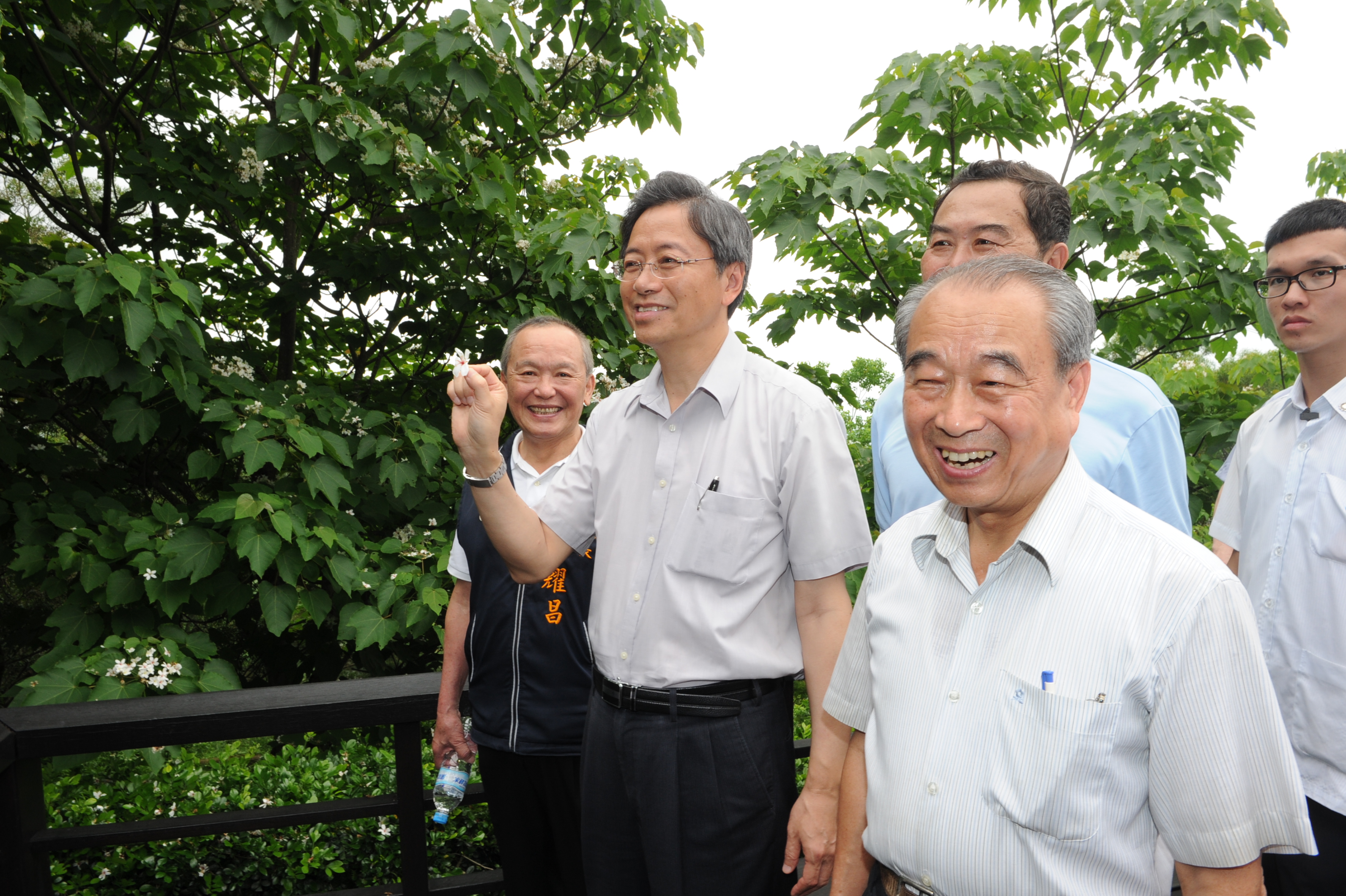 張揆：桐花祭結合客家文化　期望成為國際觀光亮點 　共5張