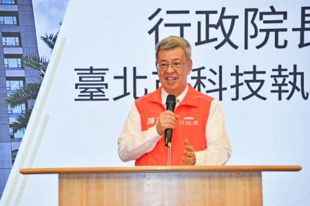 2023年6月1日行政院長陳建仁視察臺北市科技執法執行成效　共9張