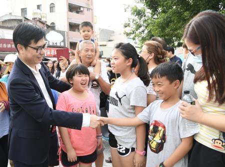 20190928行政院副院長陳其邁出席岡山壽天宮媽祖國際文化豐遊季-2 　共5張