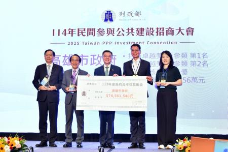 卓院長今(4)日出席114年民間參與公共建設招商大會照片 共6張_2 　共6張