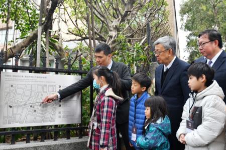 2024年2月26日行政院長陳建仁出席不義遺址標示揭牌典禮