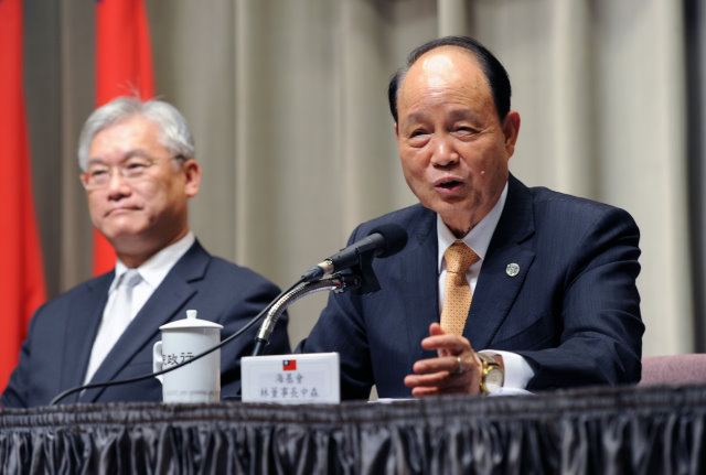 毛揆接見海基會協商代表團 肯定兩岸兩會會談成果 　共3張