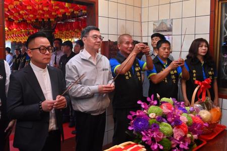 2026年6月10日行政院長卓榮泰基隆百福圳頭福德宮參拜祈福 　共11張