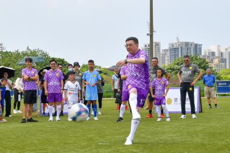 2024年8月24日探班Dream Taiwan U14足球隊加油打氣 _3_　共9張