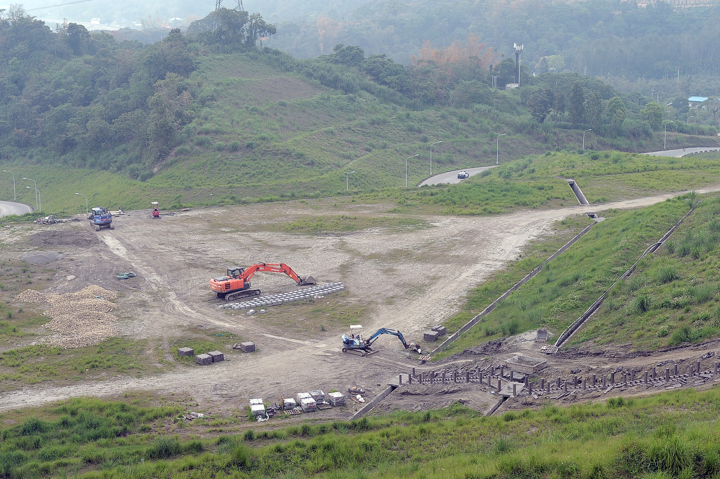 張揆：湖山水庫為興建水壩的典範 兼顧生態保育與公共工程 　共4張