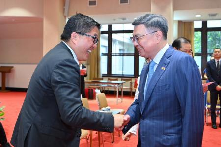 2026年9月15日行政院長卓榮泰接見「亞洲地區臺灣同鄉會回國訪問團」 　共6張