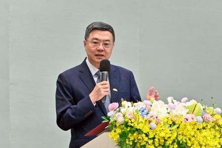 2025年4月17日行政院長卓榮泰出席「中華民國全國工業總會會員代表大會」　共6張