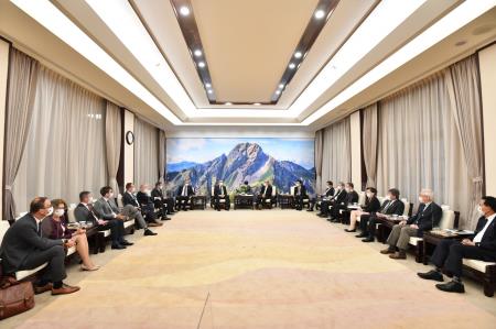 2022年6月6日行政院長蘇貞昌接見斯洛伐克國會及布拉提斯拉瓦省聯合訪問團 _8_　共8張