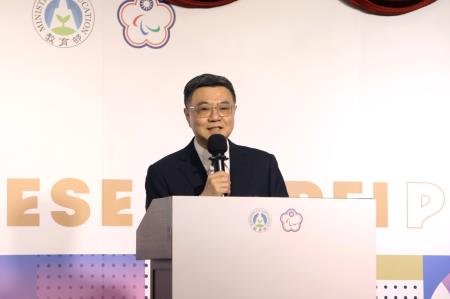 2024年9月11日行政院長卓榮泰出席2024巴黎帕拉運動會代表團返國餐會　共6張