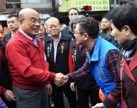 1080205行政院長蘇貞昌赴板橋接雲寺參拜祈福 DSC_4521　共7張