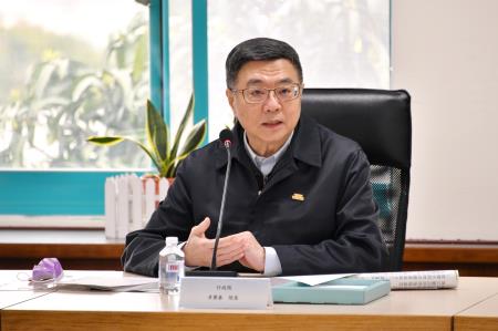 2025年2月14日行政院長卓榮泰聽取台中新光三越百貨氣爆事故救復情形　共6張