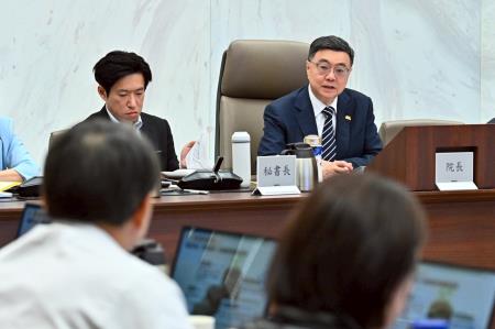 2026年6月30日行政院長卓榮泰主持行政院115年第3次治安會報 　共6張